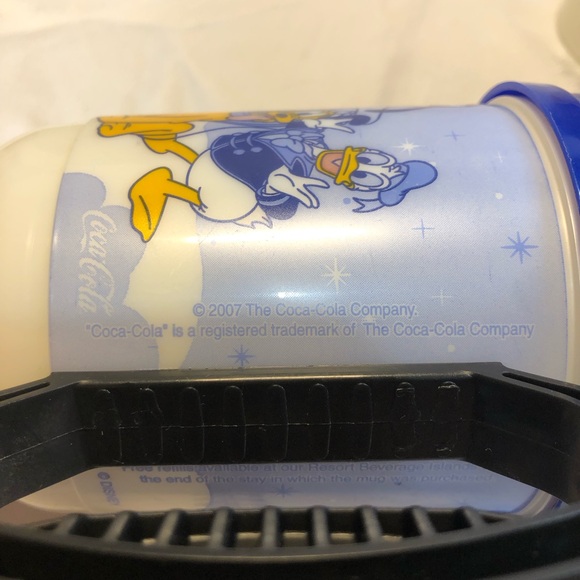 Lot Of 4 Walt Disney Resort Refill Cups 2007 Mickey Chip Dale Donald Pluto Goofy - Picture 3 of 14